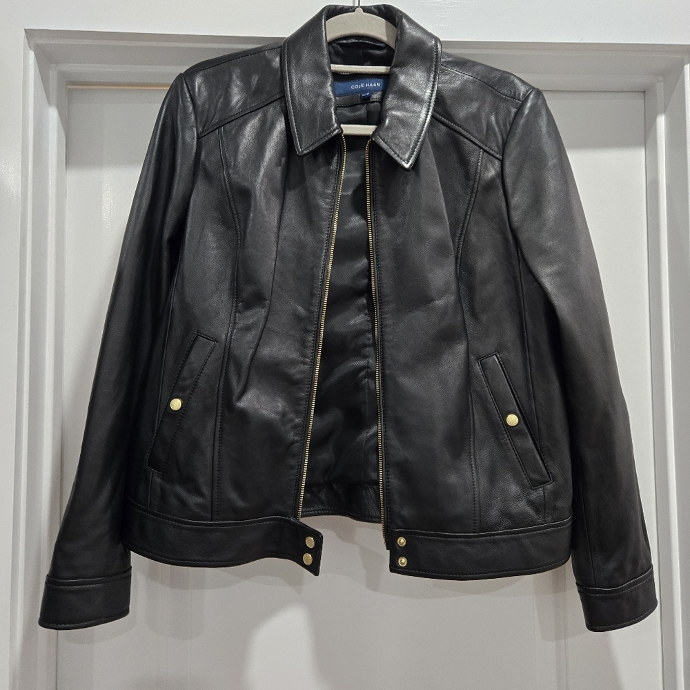 Cole Haan Leather Jacket